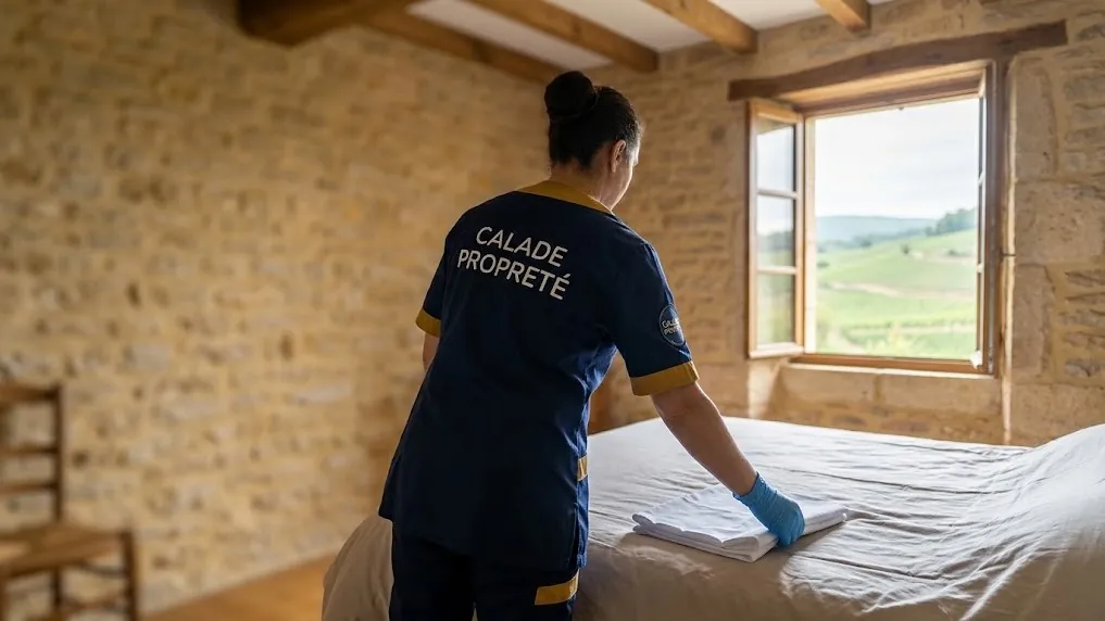 Chambre remise en état avec respect après un décès